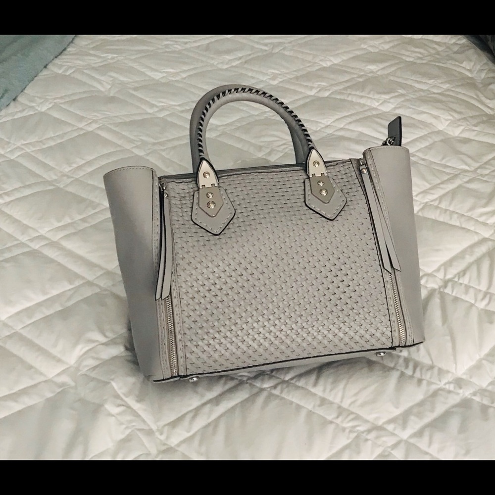 Henri Bendel gorgeous leather woven bag